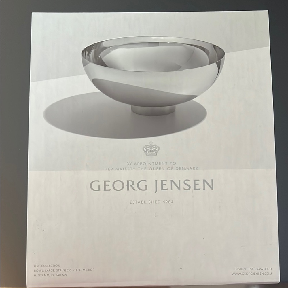 Georg Jensen Silver Bowl